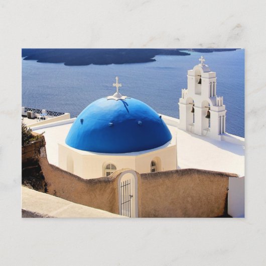 Mykonos Griekenland Reis Europe Toerisme Santorini Briefkaart (Voorkant)