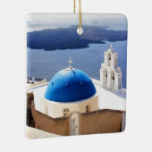 Mykonos Griekenland Reis Europe Toerisme Santorini Keramisch Ornament (Rechts)