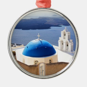 Mykonos Griekenland Reis Europe Toerisme Santorini Metalen Ornament