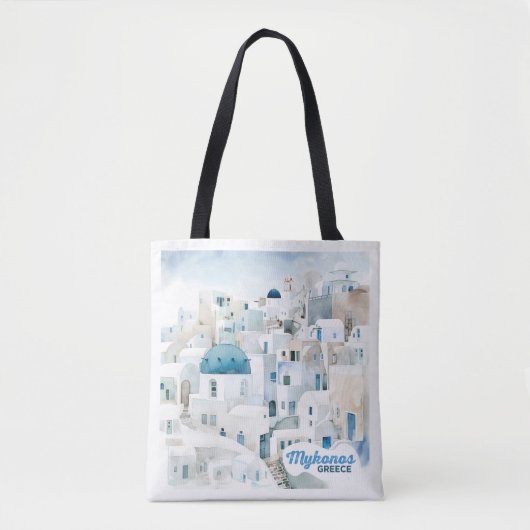 Mykonos Griekenland Tote Bag (Voorkant)