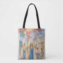 Mykonos, Griekenland Tote Tas