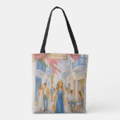 Mykonos, Griekenland Tote Tas (Achterkant)