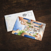 Mykonos Griekenland Waterverf Briefkaart