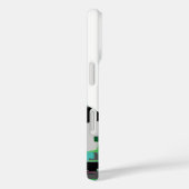 Mykonos Griekenland Windmolens met uw monogram Case-Mate iPhone Case (Achterkant / Rechts)