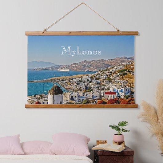 Mykonos Hangend Wandkleed (Slaapkamer)
