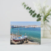 Mykonos Harbour, Griekenland Briefkaart (Staand voorkant)
