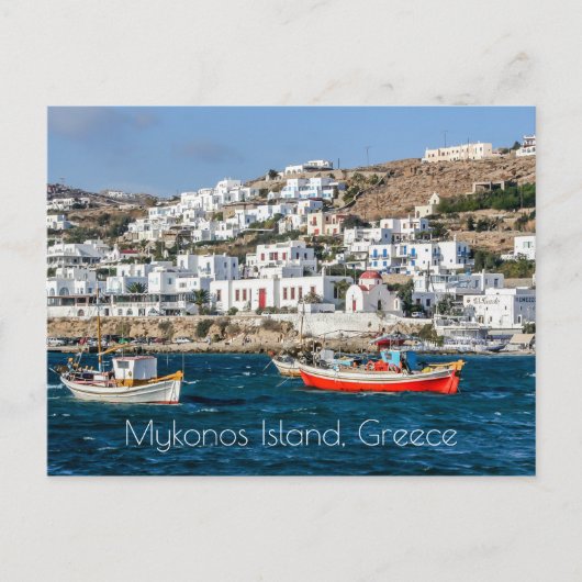 Mykonos Island Briefkaart (Voorkant)