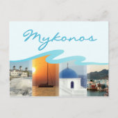Mykonos Island Greece briefkaart (Voorkant)