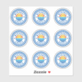 Mykonos Island, Greece Multiple Pack Sticker (Vel)