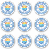 Mykonos Island, Greece Multiple Pack Sticker (Voorkant)