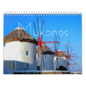 Mykonos Kalender (Hoes)