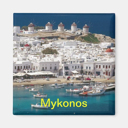 Mykonos magneet (Voorkant)
