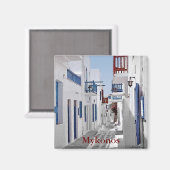Mykonos Magneet (Voorkant / Achterkant)
