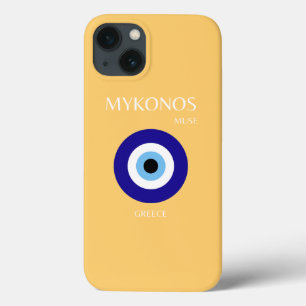 Mykonos Muse, geel Case-Mate iPhone Case
