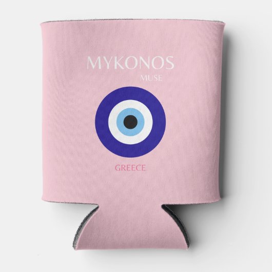 Mykonos Muse, Mykonos, Roze Blikjeskoeler (Voorkant)