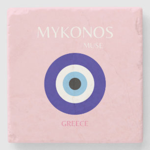 Mykonos Muse, Mykonos, Roze Stenen Onderzetter
