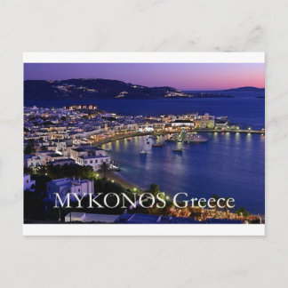 mykonos_night briefkaart
