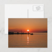 Mykonos Sunset Briefkaart (Voorkant / Achterkant)