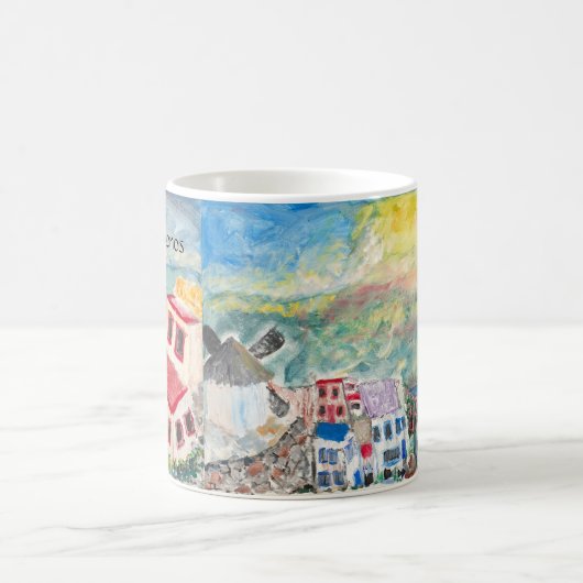 Mykonos Sunset cup Koffiemok (Center)