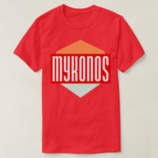 Mykonos T-shirt (Design voorkant)