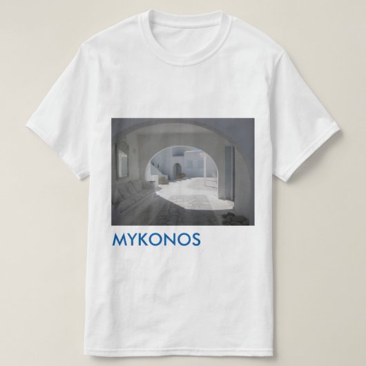 Mykonos T-shirt (Design voorkant)