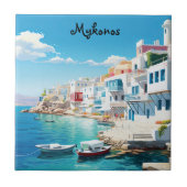 Mykonos Tegeltje (Voorkant)