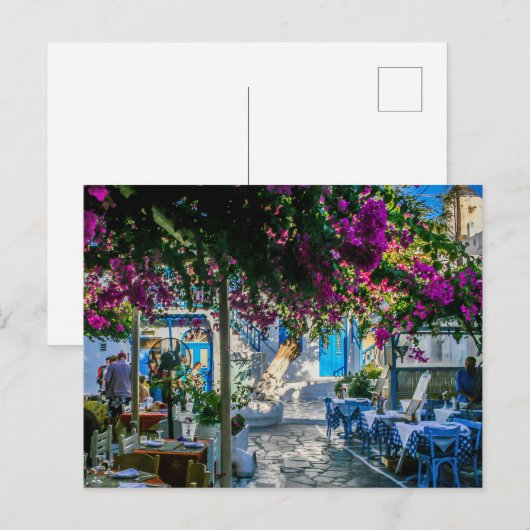 Mykonos Town Briefkaart (Voorkant / Achterkant)