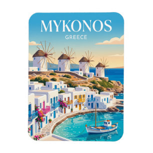 Mykonos Town Griekenland Magneet