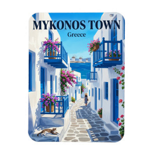 Mykonos Town, Mykonos, Griekenland Griekenland Magneet
