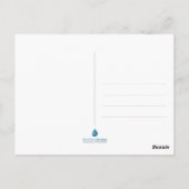 Mykonos Windmills briefkaart (Achterkant)