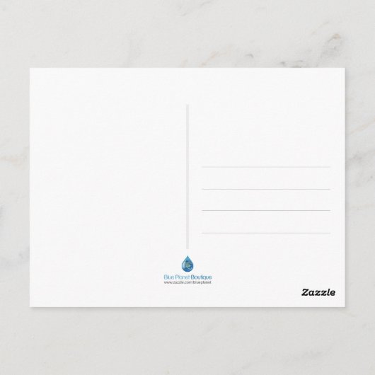 Mykonos Windmills briefkaart (Achterkant)