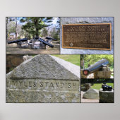 Myles Standish Burying Ground Poster (Voorkant)