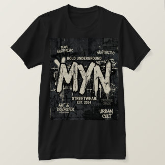 MYN Underground Streetwear Grafische T-shirt