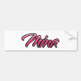 Myna fladroze Aufkleber Sticker