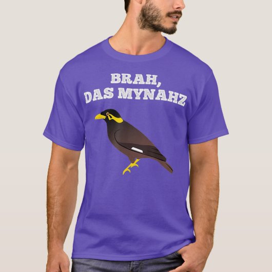 Mynah Bird Pidgin Hawaii Slang Quote T-shirt (Voorkant)