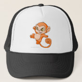 Mynci Oranje Trucker Pet (Voorkant)