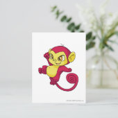 Mynci Red Briefkaart (Staand voorkant)