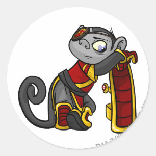 Mynci Shenkuu Player Ronde Sticker