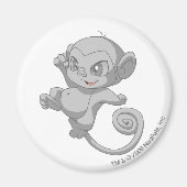 Mynci Silver Magneet (Voorkant)