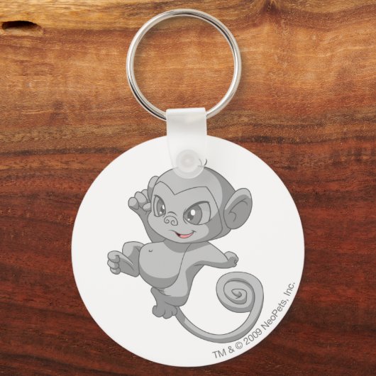 Mynci Silver Sleutelhanger (Voorkant)