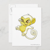 Mynci White Briefkaart (Voorkant / Achterkant)