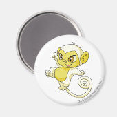 Mynci White Magneet (Voorkant / Achterkant)