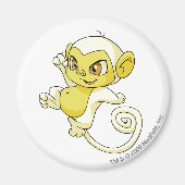 Mynci White Magneet (Voorkant)