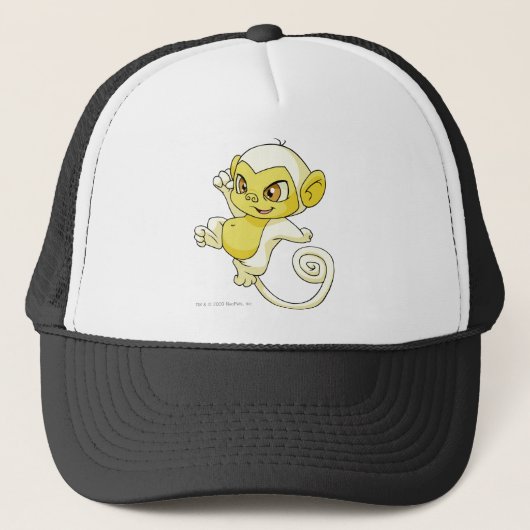 Mynci White Trucker Pet (Voorkant)
