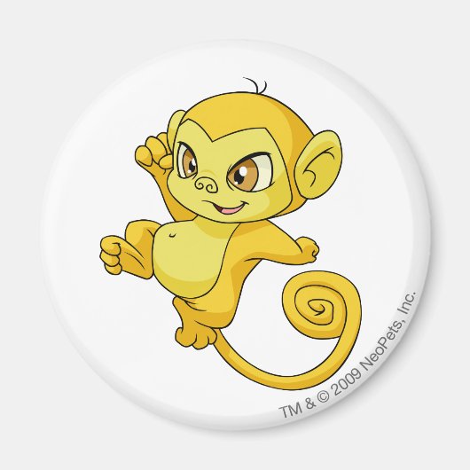 Mynci Yellow Magneet (Voorkant)