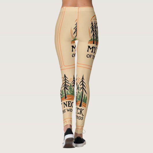MYNECKOFTHEWOODS-LEGGINGS LEGGINGS (Achterkant)