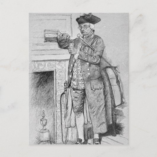 Mynheer's Morning Horn Briefkaart (Voorkant)