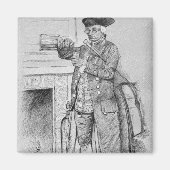 Mynheer's Morning Horn Magneet (Voorkant)