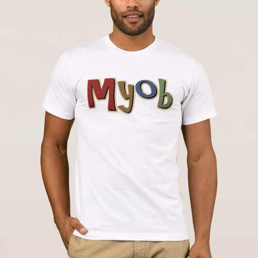 MYOB T-SHIRT (Voorkant)
