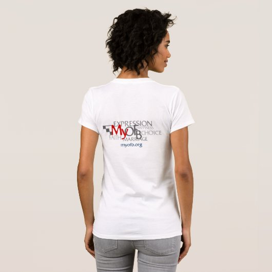 MYOFB Classic 2 T-shirt (Achterkant volledig)
